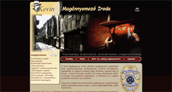 Desktop Screenshot of kevin-magannyomozas.com